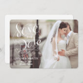 日程を確保しておいてください セーブザデート (正面/裏面)