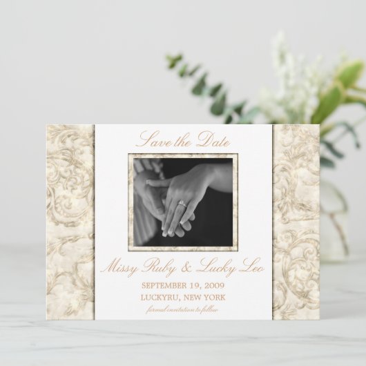 日程予告 招待状 (スタンド正面)