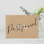 日程変更のお知らせ - 中止 - 延期 - 田園 セーブザデート (スタンド正面)