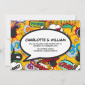 日程変更のお知らせ 現代のタイポグラフィー セーブザデート (裏面)