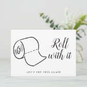 日程変更のお詫び イベント中止のお知らせ 招待状 (スタンド正面)