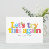 日程変更のお詫び キャンセルされたイベント セーブザデート (スタンド正面)