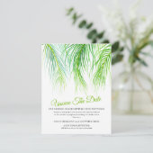 日程変更のお詫び 結婚式 延期のお知らせ セーブザデート (スタンド正面)