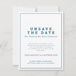 日程変更のお詫び 結婚式 計画変更延期 セーブザデート