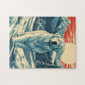 日素晴らしの入り山のピレネー ジグソーパズル (横)