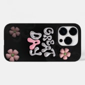 日素晴らしよくはしゃぐフローラの電話ケース Case-Mate iPhoneケース (裏面 (横))