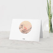 日素晴らし出時の神奈川の波 カード (裏面)