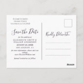 日素朴付はがきを保存する緑の木 ポストカード (裏面)