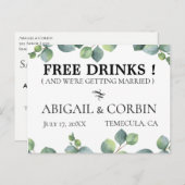 日素朴付を保存する 案内ポストカード (正面/裏面)