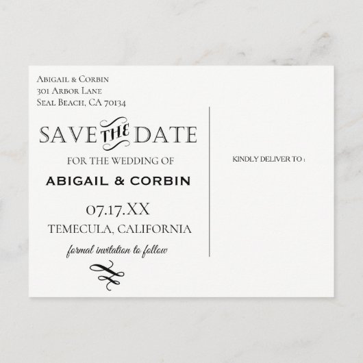 日素朴付を保存する 案内ポストカード (裏面)