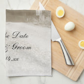 日素朴付を保存 キッチンタオル (四つ折り)