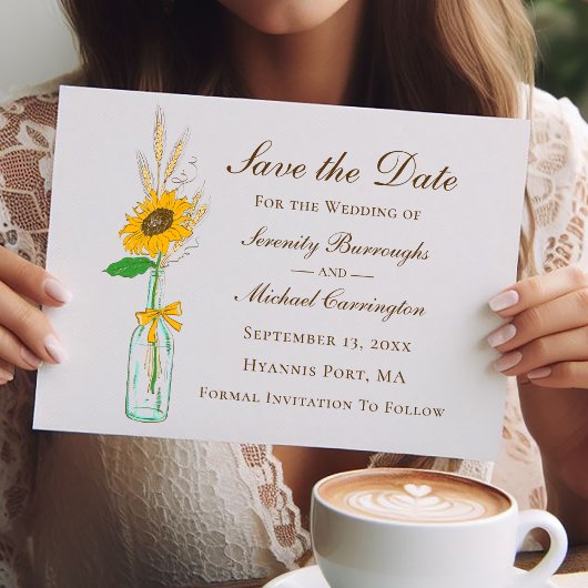 日素朴付結婚を保存するフローラ ポストカード