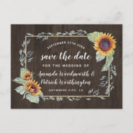 日素朴花の水彩絵札 案内ポストカード