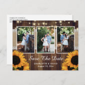 日素朴花フォトポストカードを保存 案内ポストカード (正面/裏面)