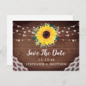 日素朴花レースBabys息を保存 案内ポストカード (正面/裏面)