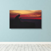 日終了 キャンバスプリント (インサイチュ (ウッドフロア))