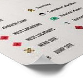 日終了 ポスター (角)