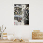 日終了 ポスター (キッチン)