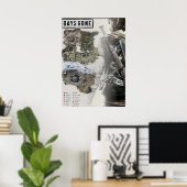 日終了 ポスター (ホームオフィス)