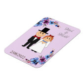 日結婚付 マグネット (左側)