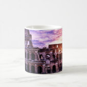 日絵画入りのローマのコロシアム コーヒーマグカップ (中央)