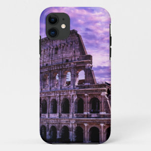 日絵画入りのローマのコロシアム iPhone 11 ケース