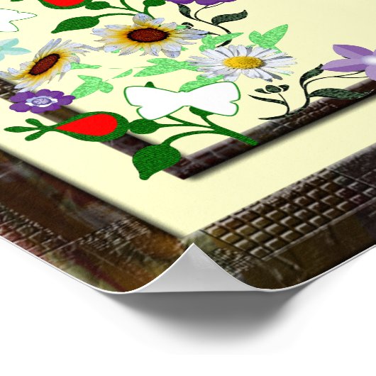 日考えのA ポスター (角)