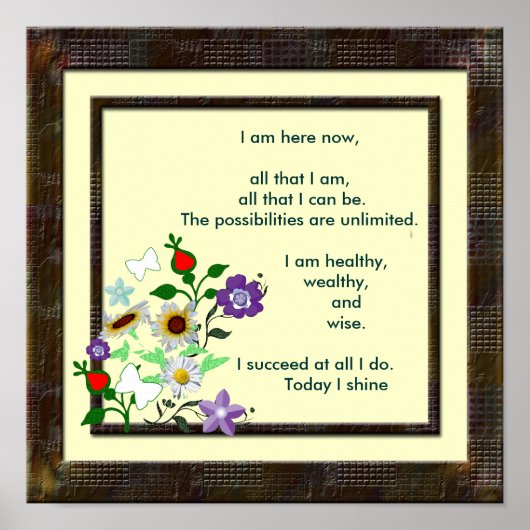 日考えのA ポスター (正面)