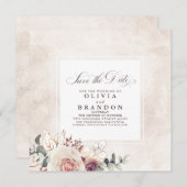 日自然付を保エレガント存するフローラ 案内状 (正面/裏面)