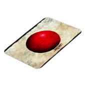 日芸術的本日本の磁石フラグ マグネット (左側)