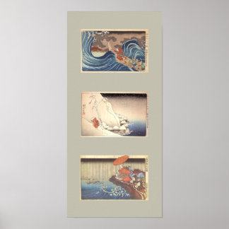 日蓮の生涯の風景 ポスター