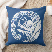 日蓮宗の龍の輪 クッション (ブランケット)