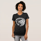 日蓮宗の龍の輪 Tシャツ (正面フル)