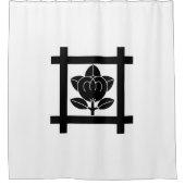 日蓮宗用の蜜柑 シャワーカーテン (正面)