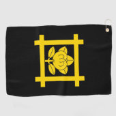 日蓮宗立花紋 ゴルフタオル (横)