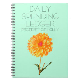 日計支出元帳Dahlia財務ノートブック ノートブック