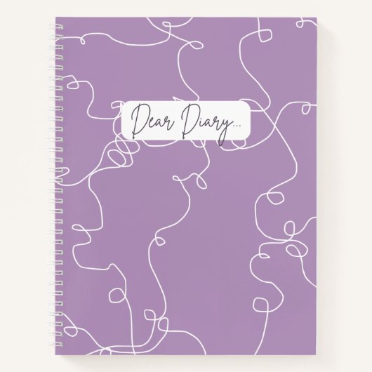 日記ノート ノートブック (正面)