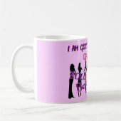 日記マク最初の女性 コーヒーマグカップ (左)