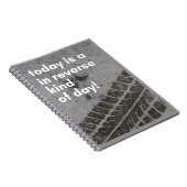 日記原本の逆 ノートブック (右側)