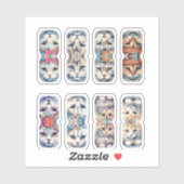 日記用タブ シール (シート)