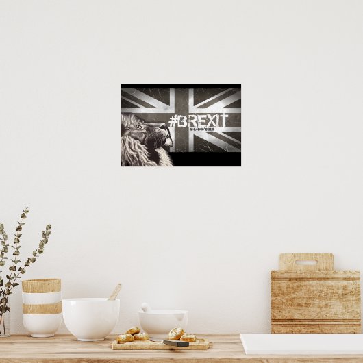 日誇りを持った付カスタマイズのライ24/06/2016 ポスター (キッチン)