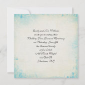 日誌とペン結婚の発願の更新 招待状 (裏面)