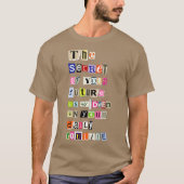 日課 Tシャツ (正面)
