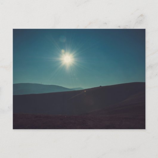 日輝くが当たる ポストカード (正面)