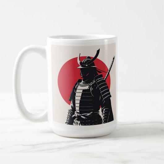 「日輪の侍（Nichirin no Samurai）」 コーヒーマグカップ (左)
