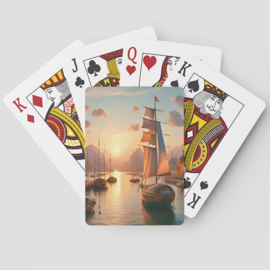 日遊入り普通のカード トランプ (裏面)