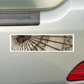 日除け又はアジア日傘 バンパーステッカー (車上)