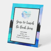 日除け反射 台座サイン (正面)