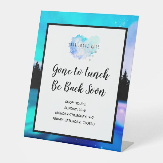 日除け反射 台座サイン (正面)