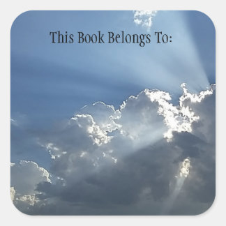 日除け帳簿ラベル（正方形） スクエアシール